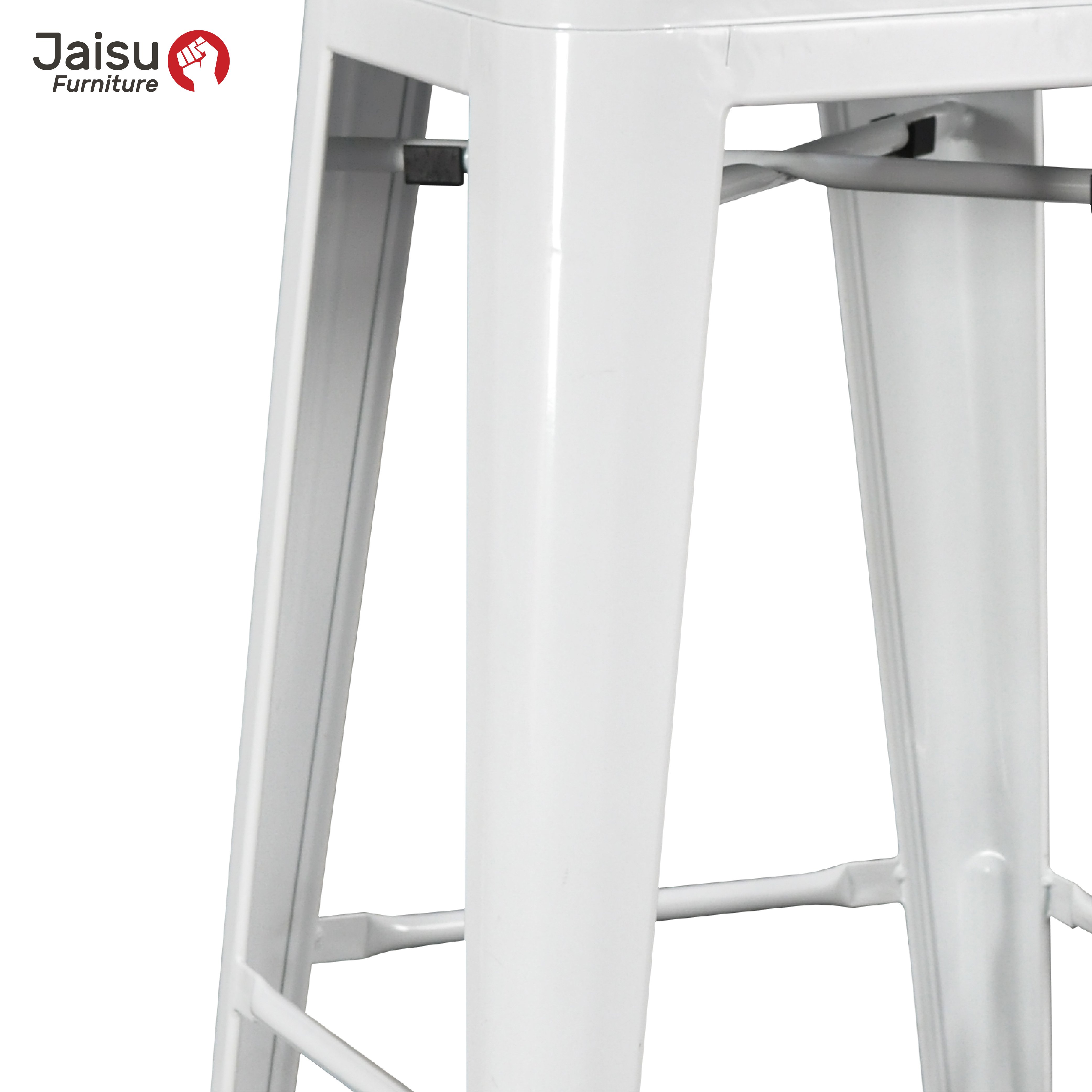  เก้าอี้บาร์ Jaisu รุ่น 801 ขนาด 76.2 ซม. สีขาว_4